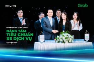 BYD hợp tác cùng GRAB