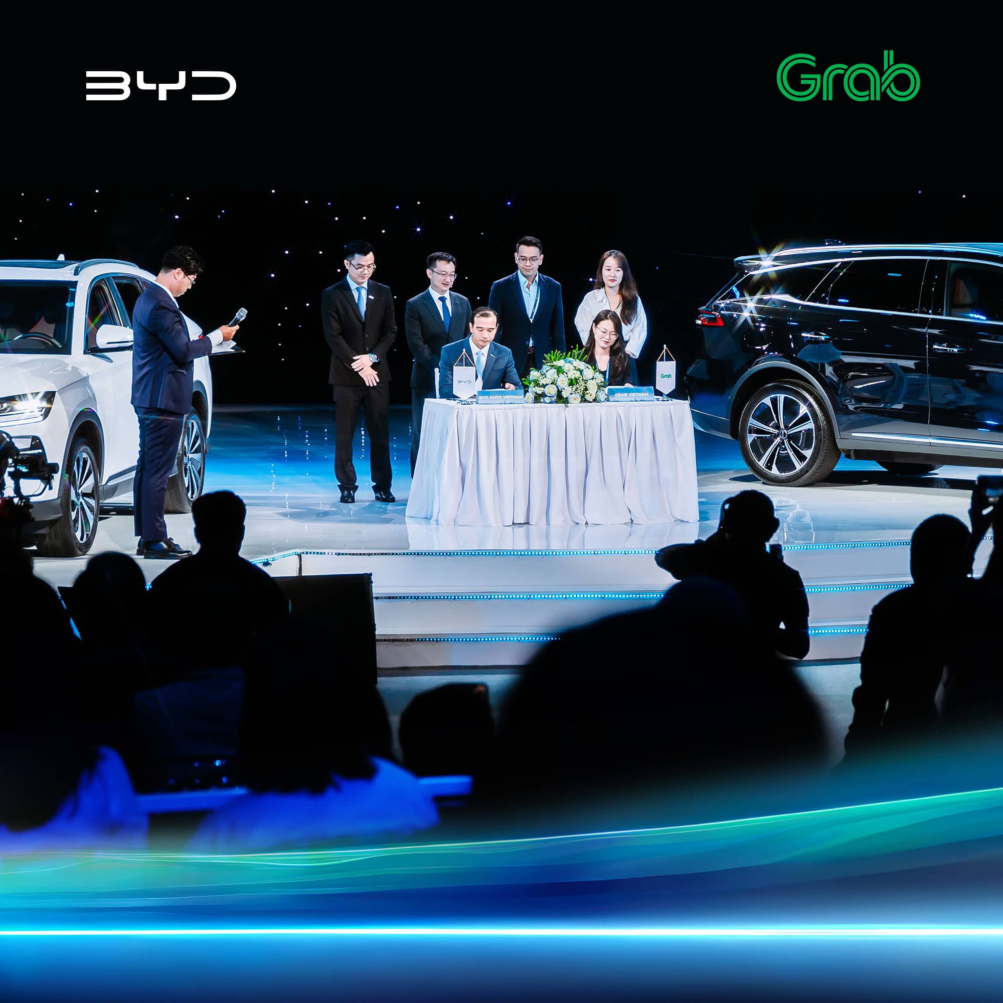 BYD hợp tác cùng GRAB