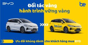 BYD Việt Nam và Be Việt Nam
