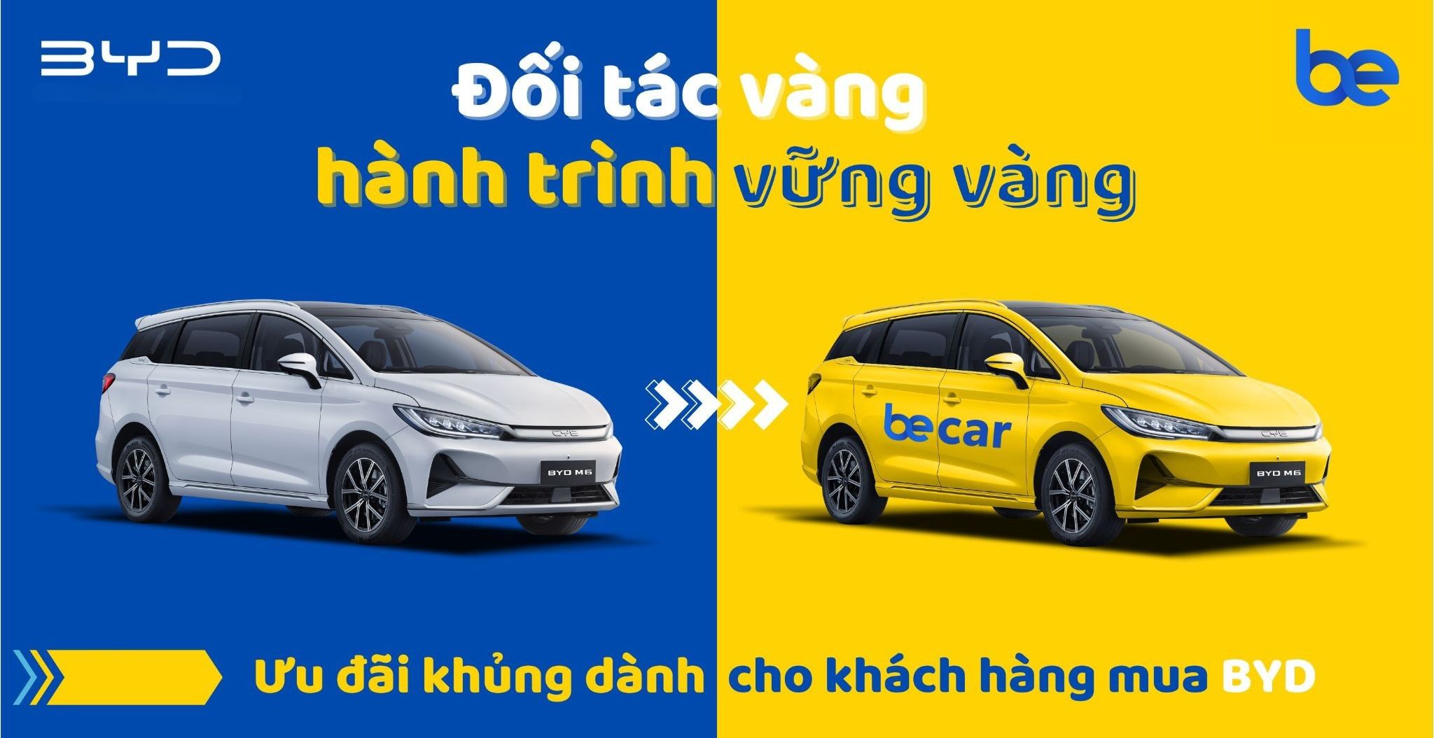 BYD Việt Nam và Be Việt Nam